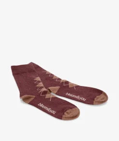 Calcetines bloom&you BLOOM SOCKS en burdeos