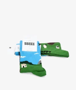 Calcetines HAPPY SOCKS LHSO1-6000 en verde