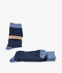 Calcetines Kénnebec en azul marino
