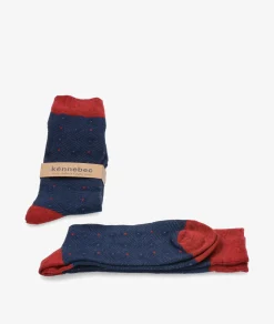 Calcetines Kénnebec en azul marino