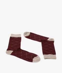 Calcetines Kénnebec en burdeos