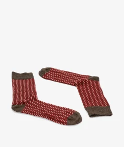 Calcetines Kénnebec KENNEBEC SOCKS en burdeos