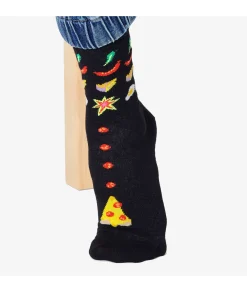 Calcetínes unisex HAPPY SOCKS PIV01-9300 en negro