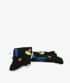 Calcetínes unisex HAPPY SOCKS P000051 en negro