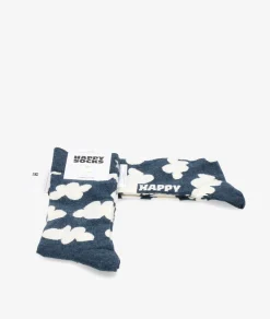 Calcetínes unisex HAPPY SOCKS P000039 en azul marino