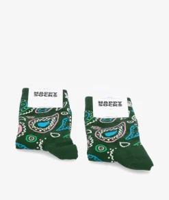 Calcetínes unisex HAPPY SOCKS P000086 en verde