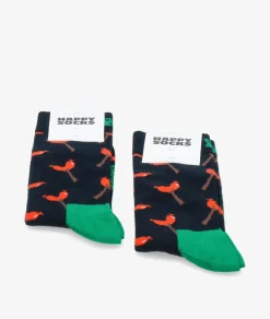 Calcetínes unisex HAPPY SOCKS P000042 en azul marino