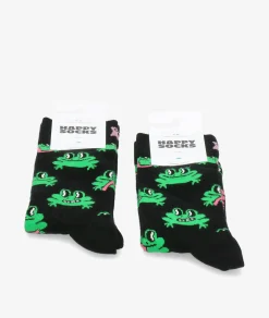Calcetínes unisex HAPPY SOCKS P000062 en negro