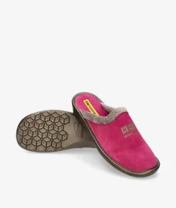 Chinela Nordikas 238-O/8 en serraje fucsia