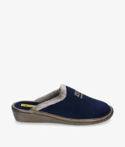 Chinela Nordikas 238-O/8 en serraje azul