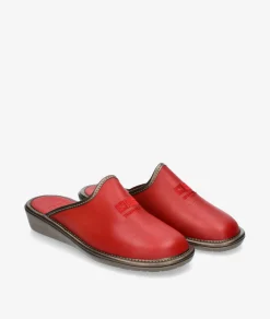 Chinela Nordikas 281-O/8F en rojo