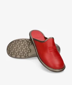 Chinela Nordikas 281-O/8F en rojo