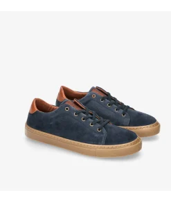 Deportivos bloom&you CHLOE MAN en serraje azul