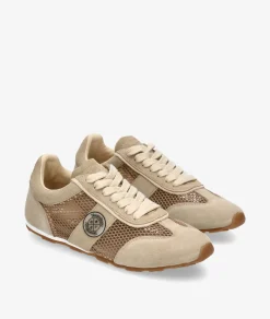 Deportivos bloom&you CORI en serraje taupe