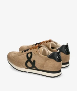 Deportivos bloom&you VERA en serraje taupe