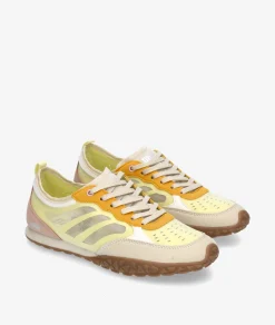 Deportivos D'angela 30533 en amarillo