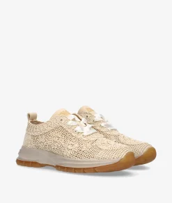 Deportivos D'angela 30501 en beige