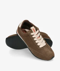 Deportivos Gioseppo ISANTI en serraje marrón