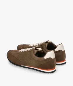 Deportivos Gioseppo ISANTI en serraje marrón