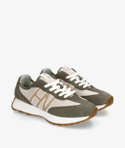 Deportivos HARPER&NEYER AGP en caki