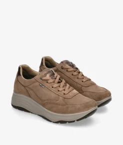 Deportivos Igi&Co 8657022 en serraje taupe