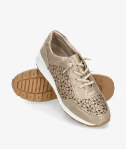 Deportivos MEGHAN SOFT 321 en platino