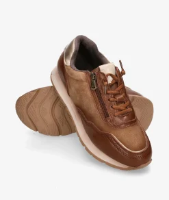 Deportivos MEGHAN SOFT 3801 en cuero