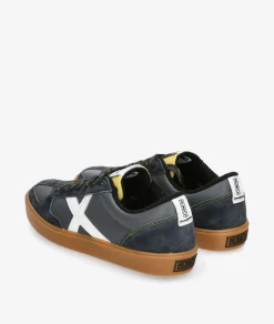 Deportivos MUNICH BREAK en serraje gris