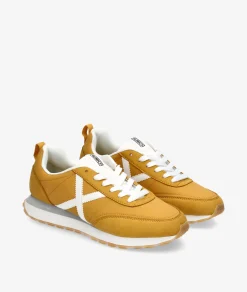 Deportivos MUNICH RUSH en mostaza