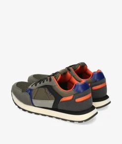 Deportivos Mustang 84676 en caki