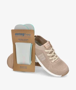 Deportivos Mustang 60907 en beige