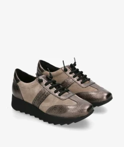 Deportivos pabloochoa.shoes GEO 20-BANDA PICADA en plomo