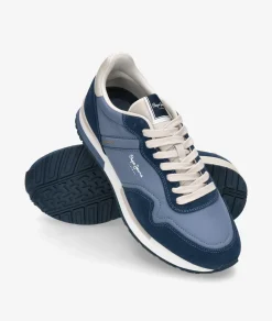 Deportivos Pepe Jeans HAILON BASIC en azul marino