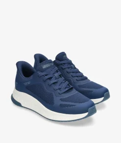 Deportivos Skechers 118423 en azul marino