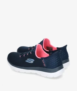 Deportivos Skechers 150123 en azul marino