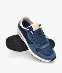 Deportivos Skechers 183053 en azul marino