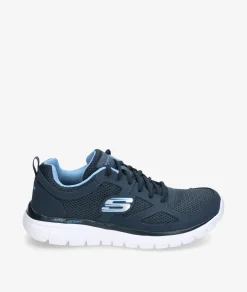 Deportivos Skechers 52635 en azul marino