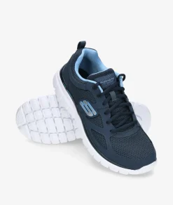 Deportivos Skechers 52635 en azul marino