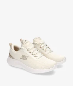 Deportivos Skechers 150629 en blanco