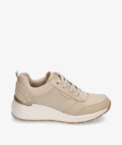 Deportivos Skechers 155616 en beige