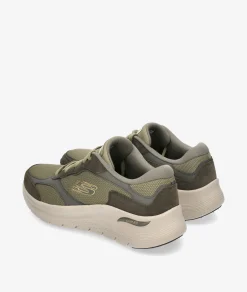 Deportivos Skechers 232702 en caki