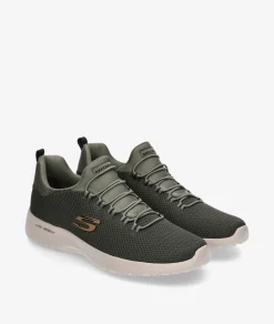 Deportivos Skechers 58360 en caki