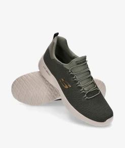 Deportivos Skechers 58360 en caki