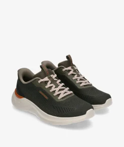 Deportivos Skechers 211369 en caki