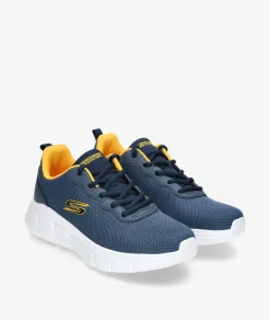 Deportivos Skechers 118109 en jeans