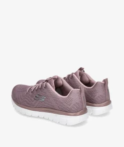 Deportivos Skechers 12615 en morado