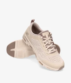 Deportivos Skechers 104607 en nude