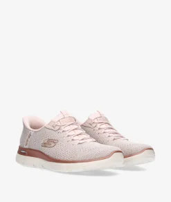 Deportivos Skechers 150641 en nude