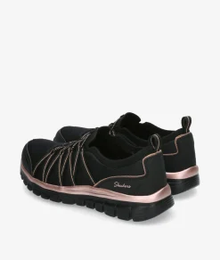 Deportivos Skechers 100888 en negro