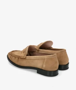 Mocasines bloom&you MARTINA en serraje taupe